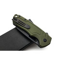 Remette нож складной RT-Seahorse сталь D2 titanium plating black, рукоять G10 olive Remette нож складной RT-Seahorse сталь D2 titanium plating black, рукоять G10 olive
