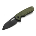 Remette нож складной RT-Seahorse сталь D2 titanium plating black, рукоять G10 olive Remette нож складной RT-Seahorse сталь D2 titanium plating black, рукоять G10 olive