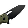 Remette нож складной RT-Seahorse сталь D2 titanium plating black, рукоять G10 olive Remette нож складной RT-Seahorse сталь D2 titanium plating black, рукоять G10 olive