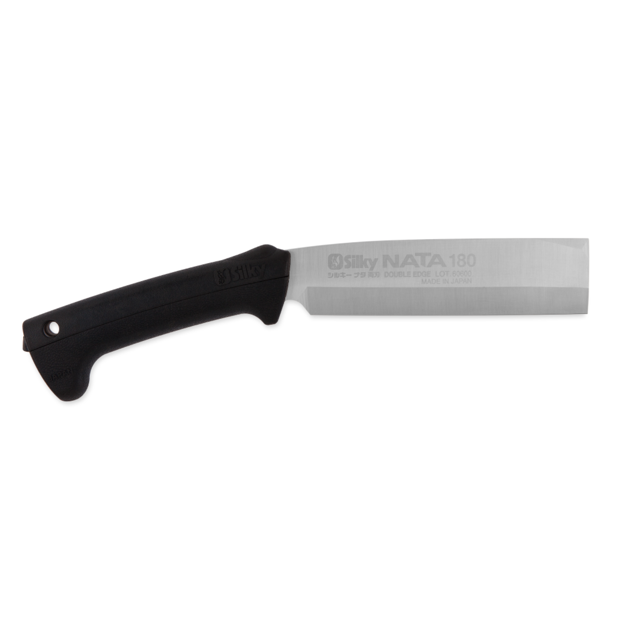 Silky нож Nata double blade 180 мм 555-18, рукоять резина чёрная