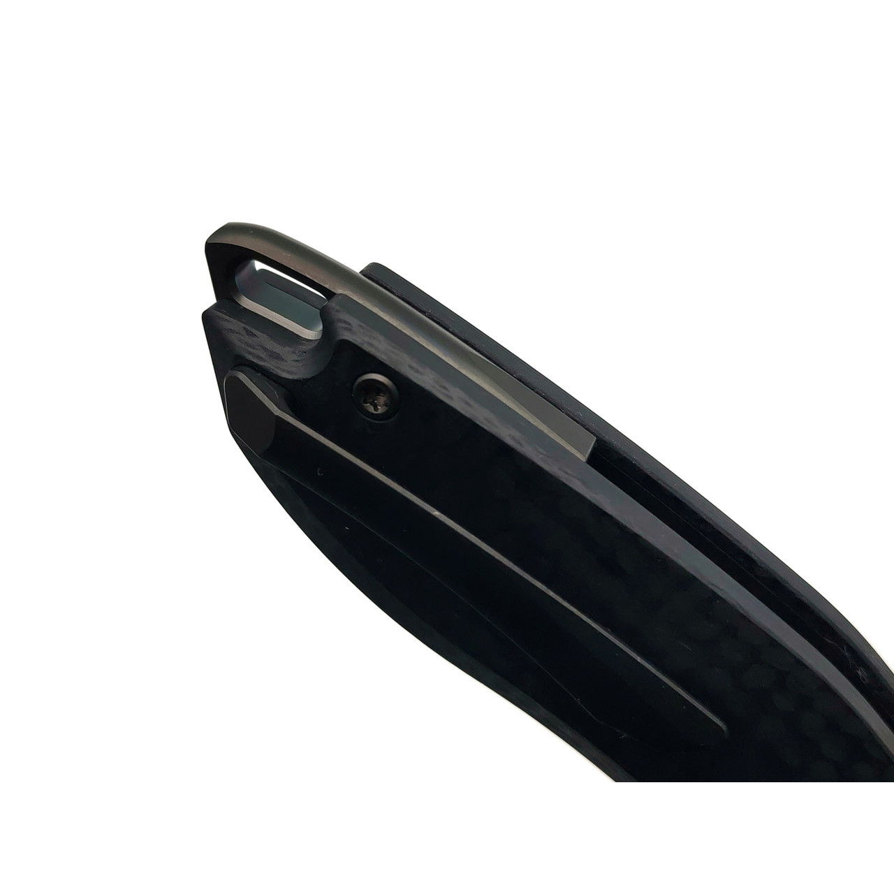 TuoTown складной нож Hawk сталь T10S black PVD, рукоять Carbon G10