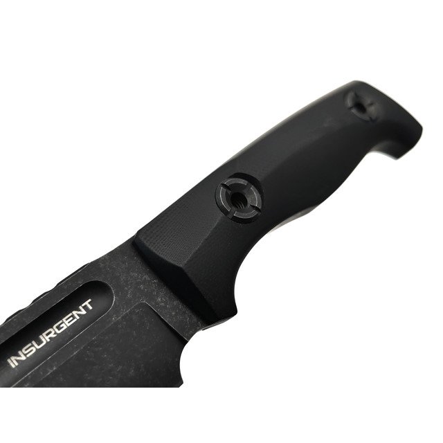 N.C.Custom нож Insurgent сталь D2 блэквош, рукоять G10 black