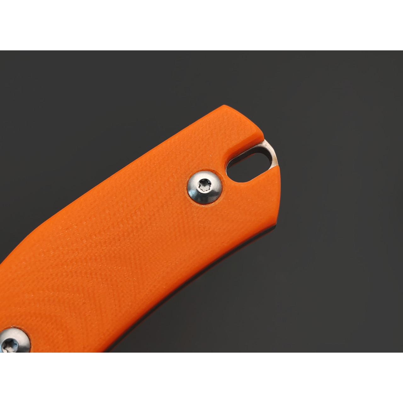 Knife Tech нож Махаон сталь K340 satin, рукоять G10 orange, kydex orange