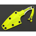 Knife Tech нож Гелион сталь K340 satin, рукоять сталь, G10 neon yellow, kydex neon yellow Knife Tech нож Гелион сталь K340 satin, рукоять сталь, G10 neon yellow, kydex neon yellow