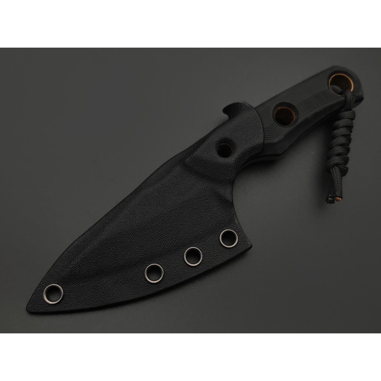 Knife Tech нож Морфо сталь K340 satin, рукоять G10 black, kydex black