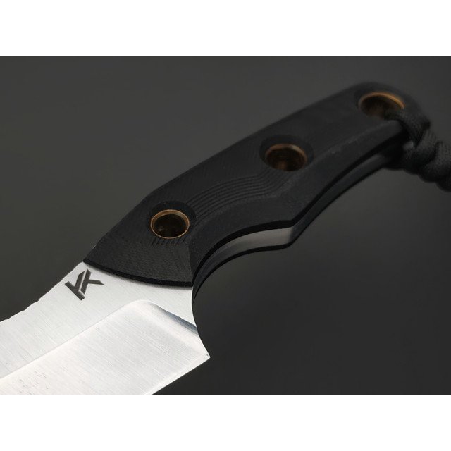 Knife Tech нож Морфо сталь K340 satin, рукоять G10 black, kydex black