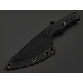 Knife Tech нож Морфо сталь K340 полировка, рукоять G10 black, kydex black Knife Tech нож Морфо сталь K340 полировка, рукоять G10 black, kydex black