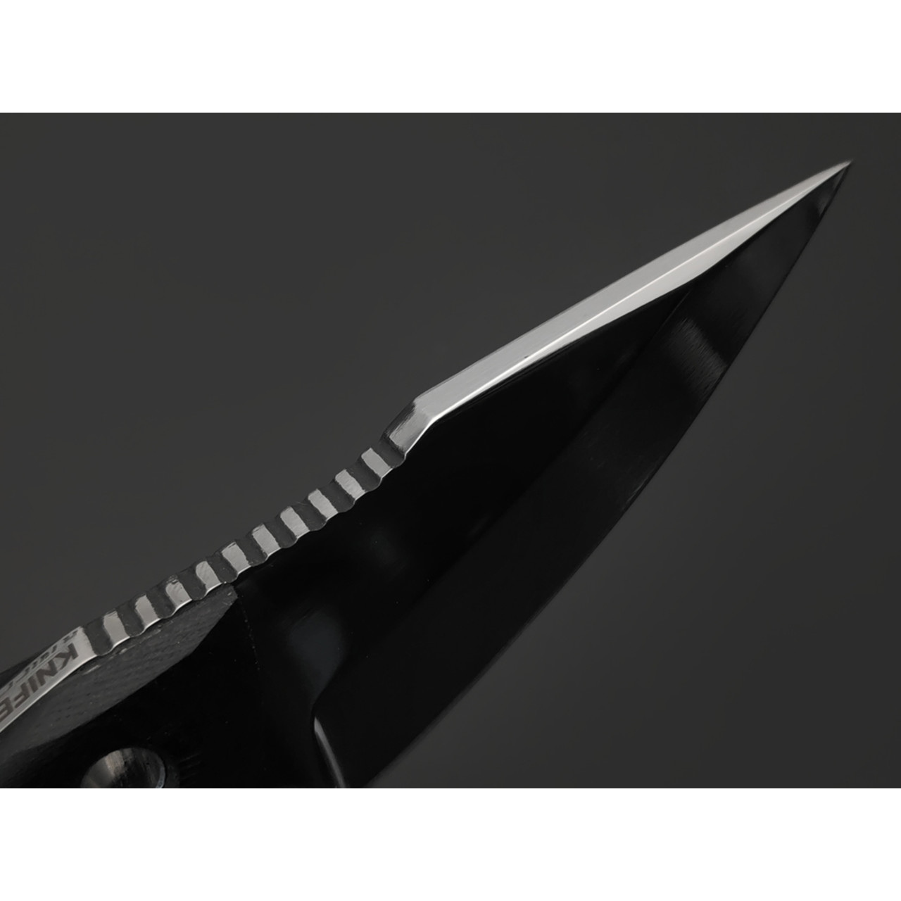 Knife Tech нож Морфо сталь K340 полировка, рукоять G10 black, kydex black