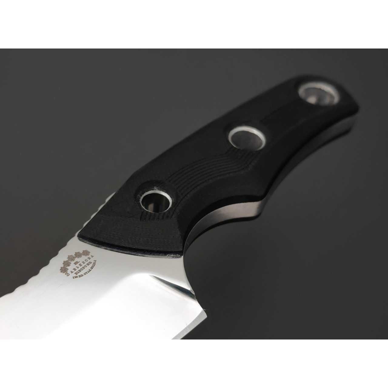 Knife Tech нож Морфо сталь K340 полировка, рукоять G10 black, kydex black