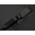 Кметь нож КМ-093 сталь Lomax PM bead blast, рукоять G10 black, мельхиор Кметь нож КМ-093 сталь Lomax PM bead blast, рукоять G10 black, мельхиор
