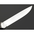 Кметь нож КМ-093 сталь Lomax PM bead blast, рукоять G10 black, мельхиор Кметь нож КМ-093 сталь Lomax PM bead blast, рукоять G10 black, мельхиор