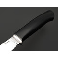 Кметь нож КМ-093 сталь Lomax PM bead blast, рукоять G10 black, мельхиор Кметь нож КМ-093 сталь Lomax PM bead blast, рукоять G10 black, мельхиор