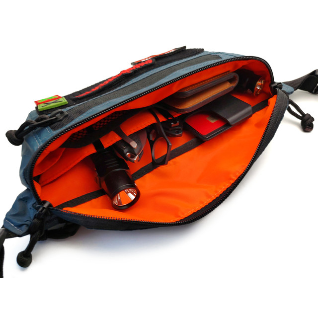 Дяг поясная сумка Hipbag S Pro V2 x-pac navy, Molle 2
