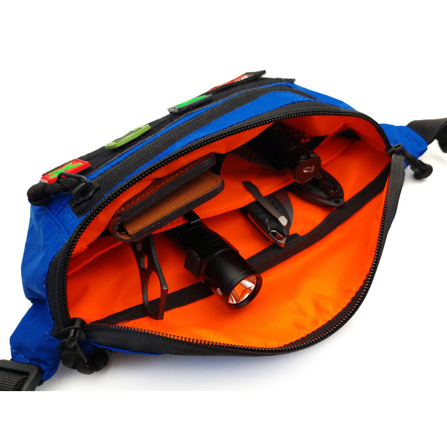 Дяг поясная сумка Hipbag S Pro V2 x-pac blue, Molle 2