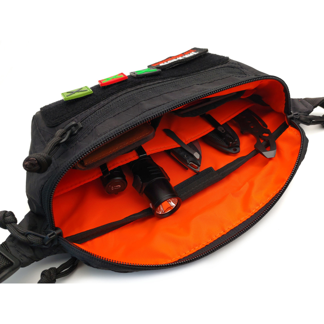 Дяг поясная сумка Hipbag S Pro V2 x-pac black, Molle 2