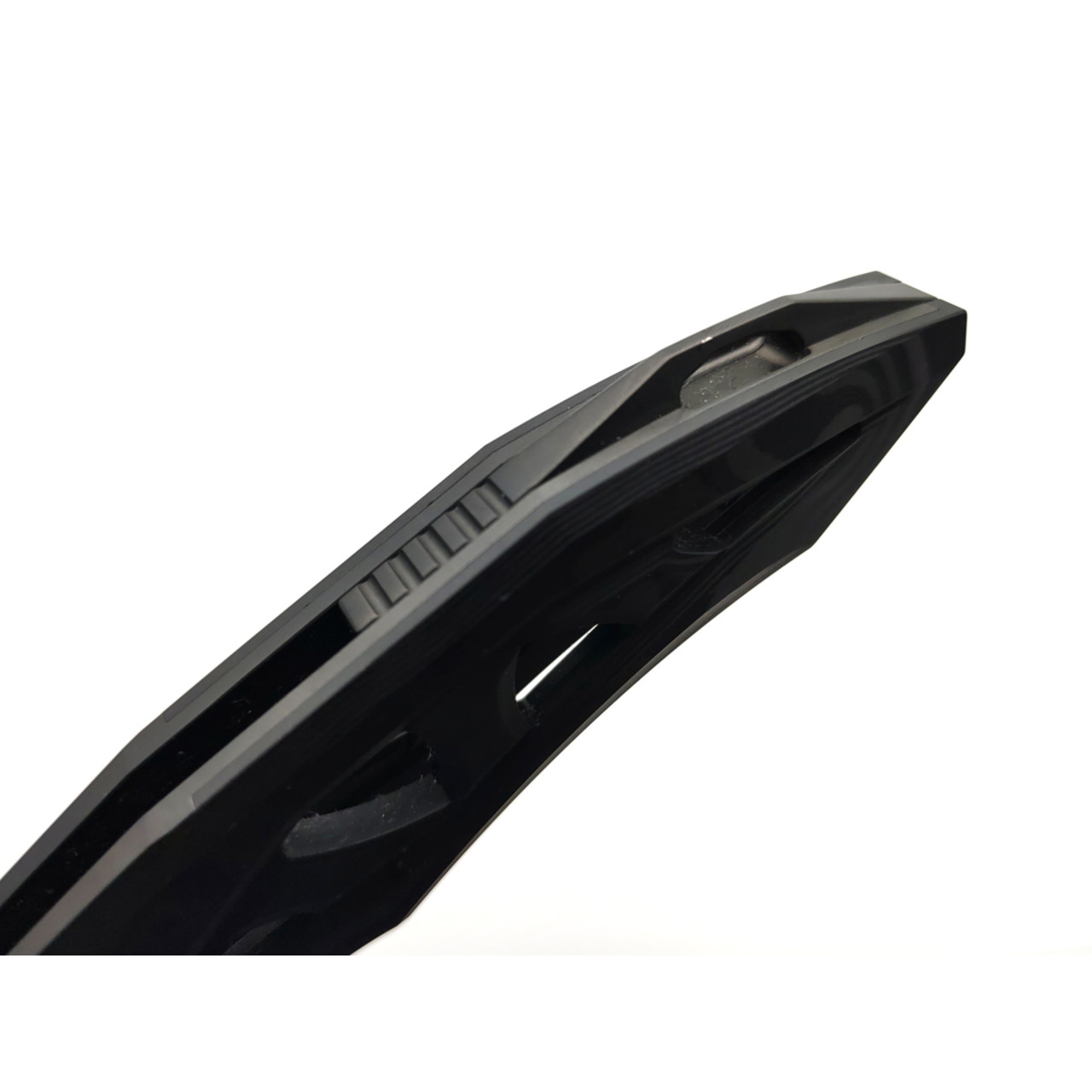TuoTown складной нож Onyx TOX-MCD сталь TMAX black DLC, рукоять рукоять Titanium TC4 black, carbon fiber.