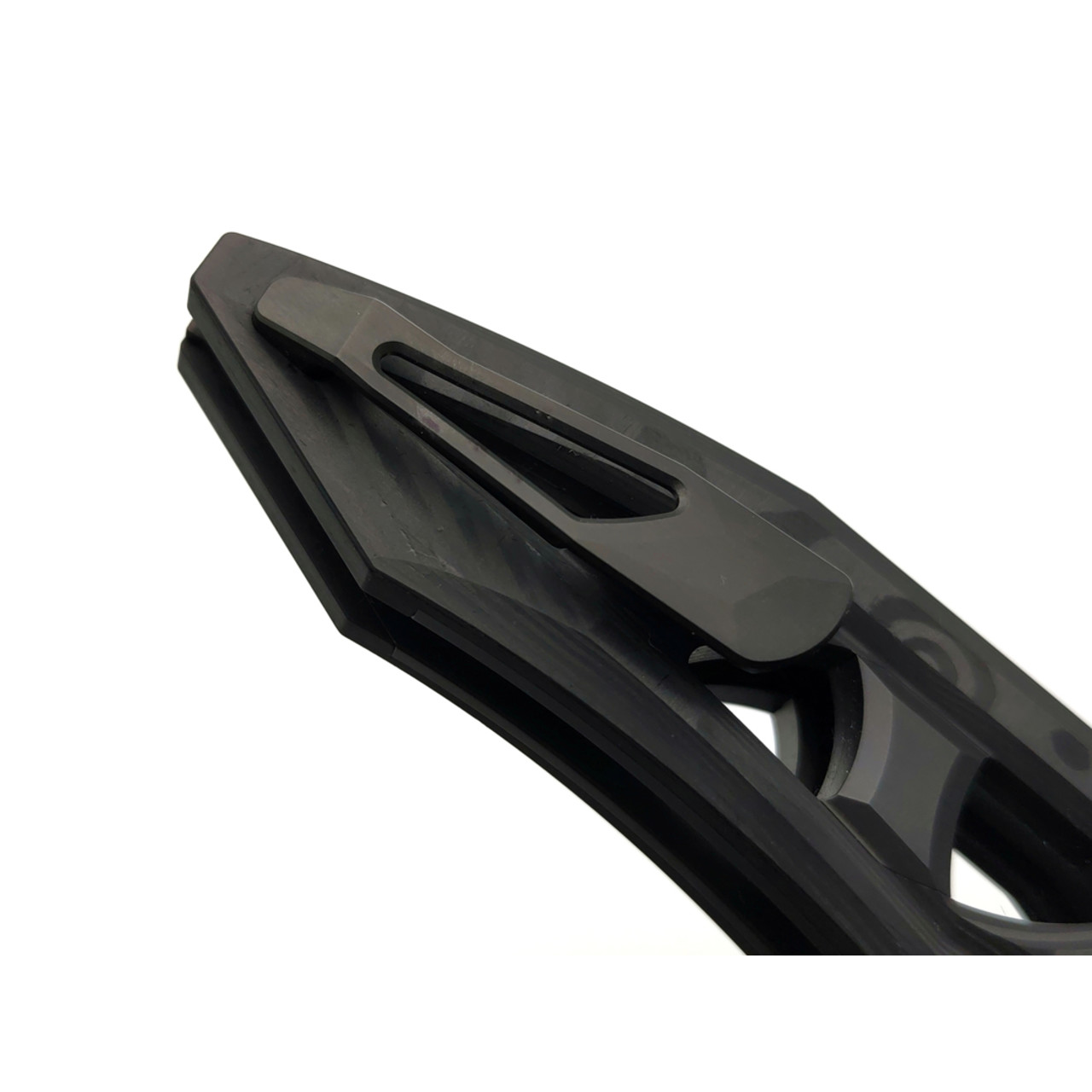 TuoTown складной нож Onyx TOX-MCD сталь TMAX black DLC, рукоять рукоять Titanium TC4 black, carbon fiber.