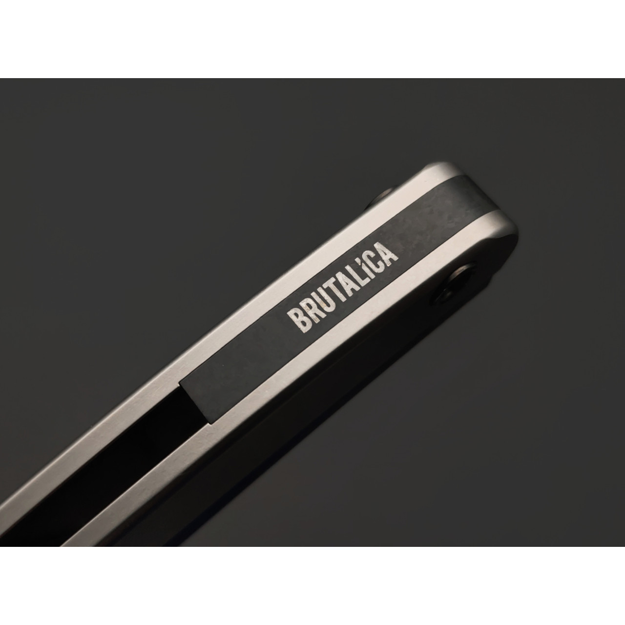 TuoTown & Brutalica складной нож Brazor TBR-TMKB сталь TMAX, рукоять рукоять Titanium grey & blue.