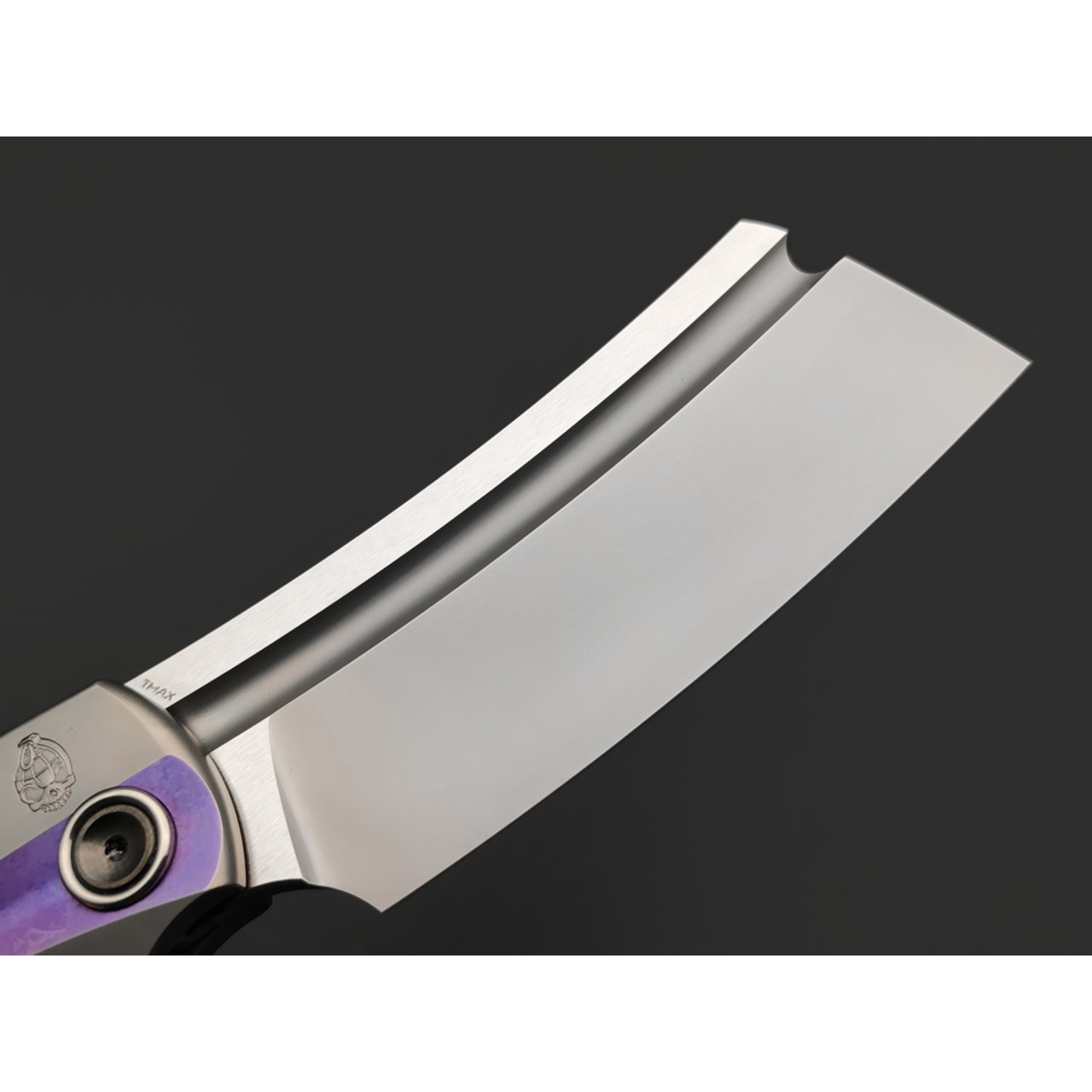 TuoTown & Brutalica складной нож Brazor TBR-TMKP сталь TMAX, рукоять рукоять Titanium grey & purple.