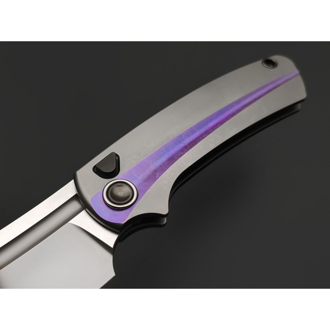 TuoTown & Brutalica складной нож Brazor TBR-TMKP сталь TMAX, рукоять рукоять Titanium grey & purple.