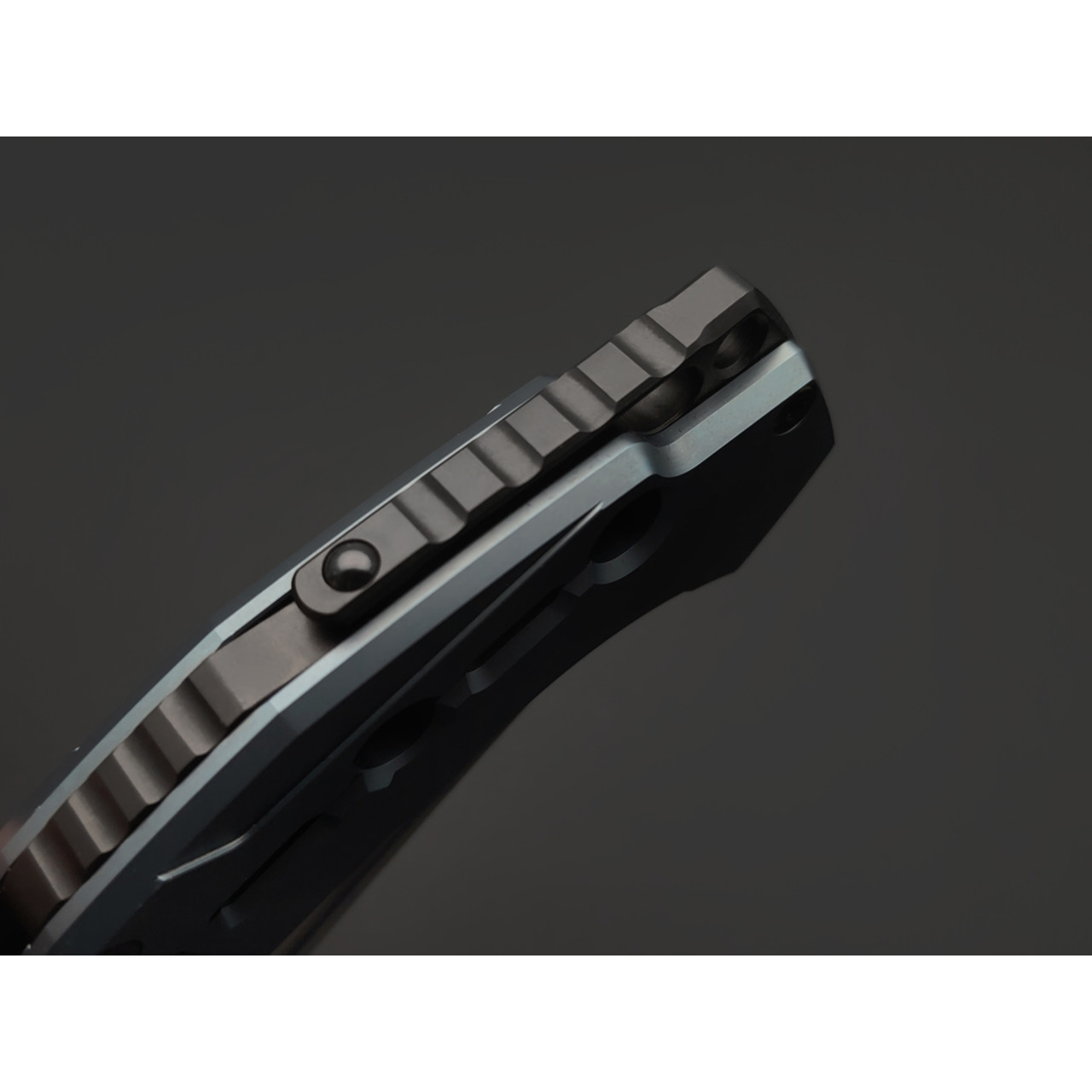 TuoTown & Knife Tech складной нож Technopchak TPK-MBL сталь TMAX satin, рукоять Titanium TC4 blue