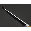 Кузница Ковчег нож Прямой сталь D2 полировка, рукоять стаб. Карельская берёза, кориан
