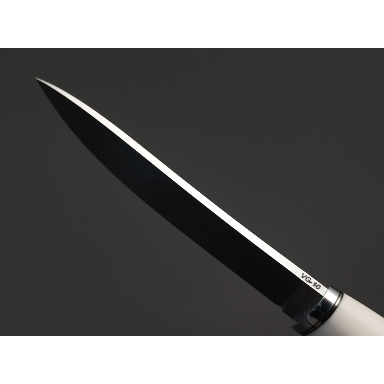 Кузница Ковчег нож Таёжный сталь VG-10 satin, рукоять Чёрный граб, кориан