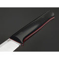 Кузница Ковчег нож Прямой ЦМ сталь Elmax satin, рукоять G10 black & red Кузница Ковчег нож Прямой ЦМ сталь Elmax satin, рукоять G10 black & red
