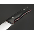 Кузница Ковчег нож Прямой ЦМ сталь D2 полировка, рукоять G10 black & red Кузница Ковчег нож Прямой ЦМ сталь D2 полировка, рукоять G10 black & red