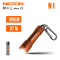 NICRON светодиодный фонарик брелок N1 Orange 100LM IPX7 NICRON светодиодный фонарик брелок N1 Orange 100LM IPX7