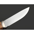 Кметь нож КМ-069 Кроха сталь S390 хром, рукоять Кап клёна, мельхиор Кметь нож КМ-069 Кроха сталь S390 хром, рукоять Кап клёна, мельхиор