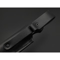 Кметь нож КМ-063 Клык сталь QPM 53 хром, рукоять G10 black, мельхиор Кметь нож КМ-063 Клык сталь QPM 53 хром, рукоять G10 black, мельхиор