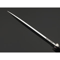 Кметь нож КМ-088 Шило сталь M398 bead blast, рукоять G10 black, мельхиор Кметь нож КМ-088 Шило сталь M398 bead blast, рукоять G10 black, мельхиор