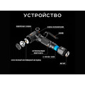 NICRON светодиодный поворотный фонарь B74Pro 700LM IP65 NICRON светодиодный поворотный фонарь B74Pro 700LM IP65