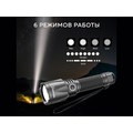 NICRON светодиодный тактический фонарь B60 1400LM IPX8-2m
