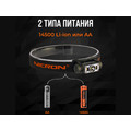 NICRON светодиодный налобный двухлучевой фонарик H11 500LM IP65 NICRON светодиодный налобный двухлучевой фонарик H11 500LM IP65