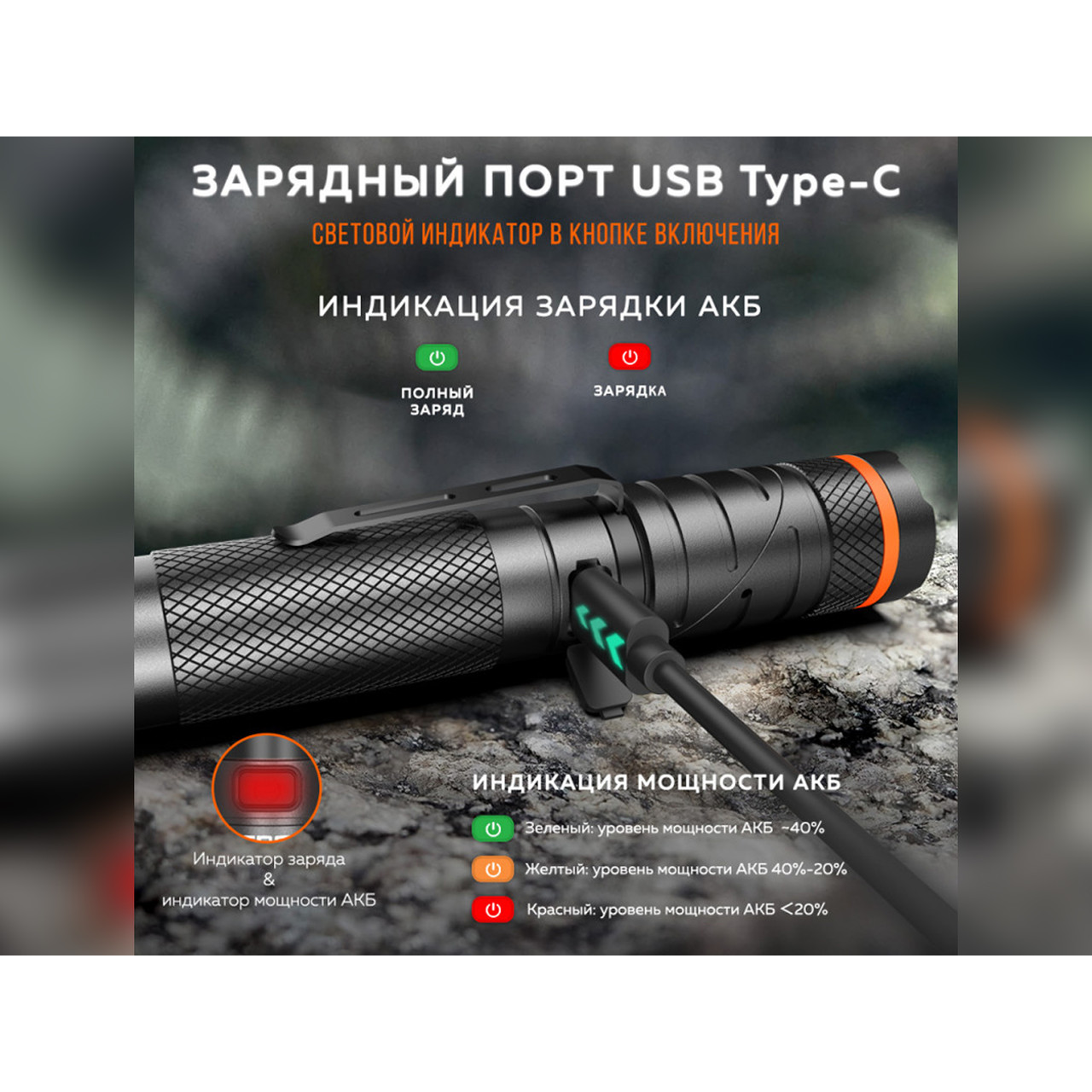 NICRON светодиодный поворотный фонарь B75 1000LM IP65