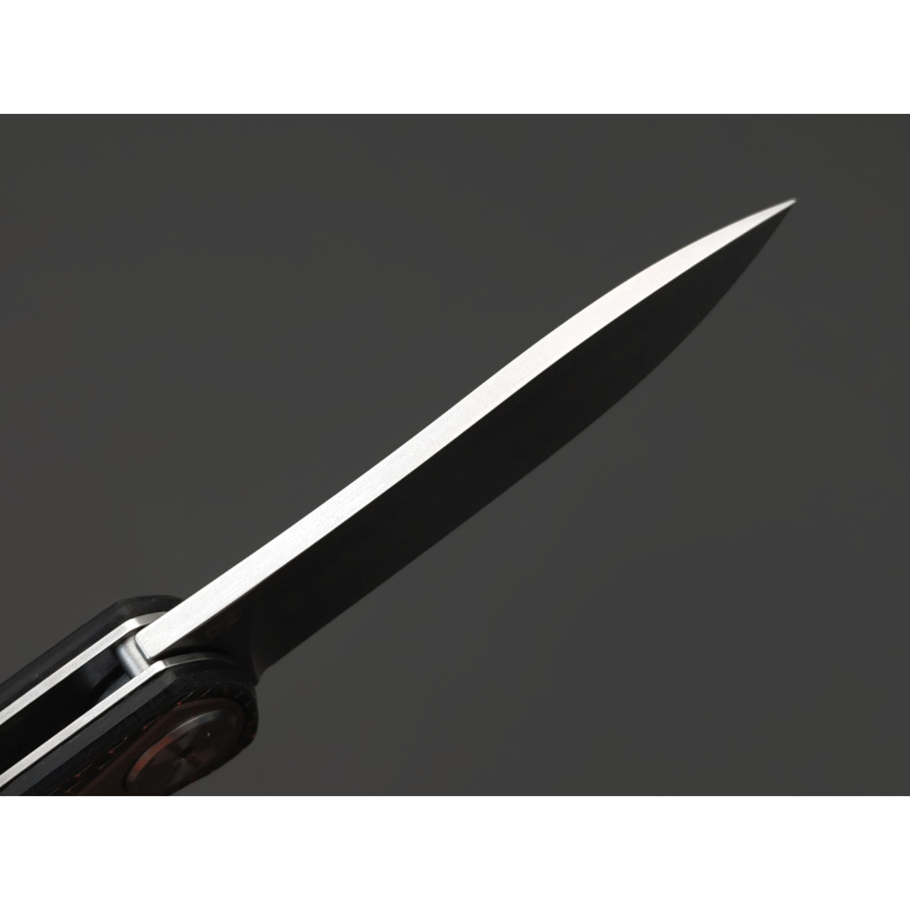 Steelclaw складной нож Идол-03 сталь D2 стоунвош, рукоять Carbon fiber red