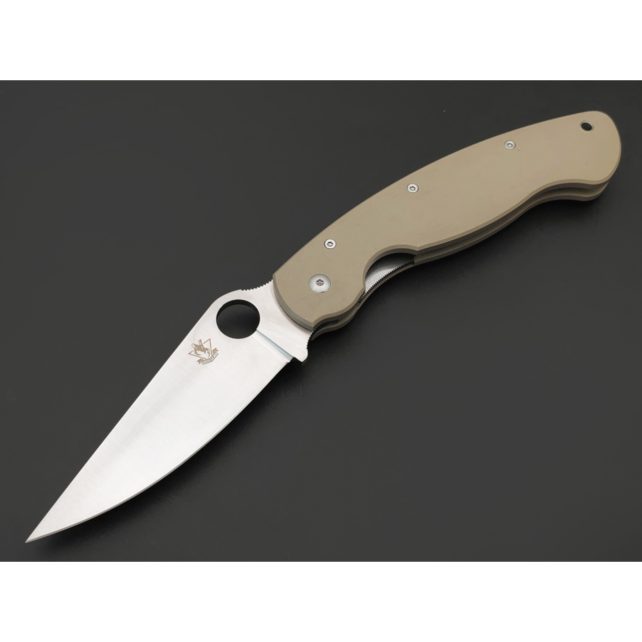 Steelclaw складной нож Боец-3 сталь D2 satin, рукоять G10 tan