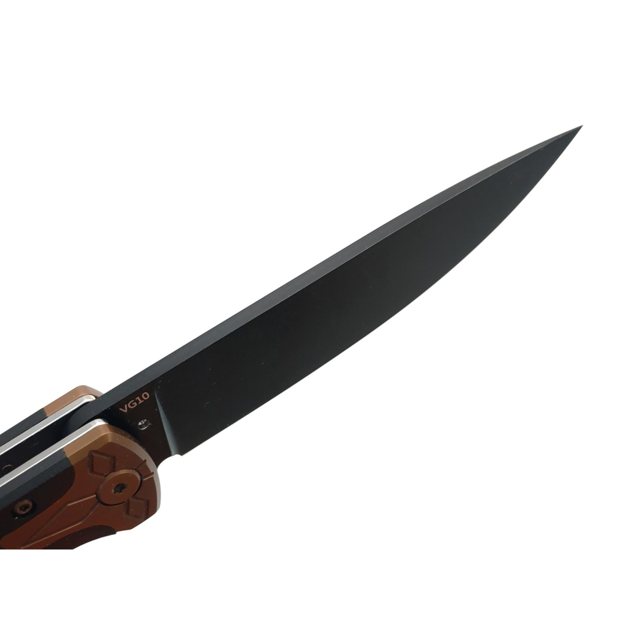 Steelclaw складной нож Хорс-03S сталь VG-10 black, рукоять G10 black & grey