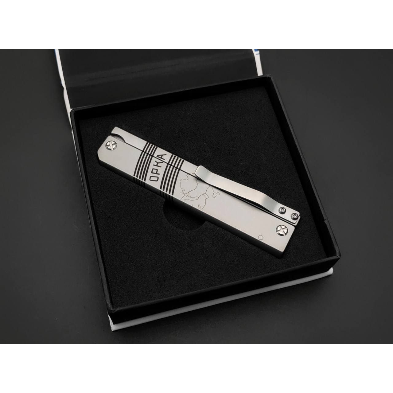 Steelclaw складной нож Беломор-02 сталь D2 satin, рукоять Сталь