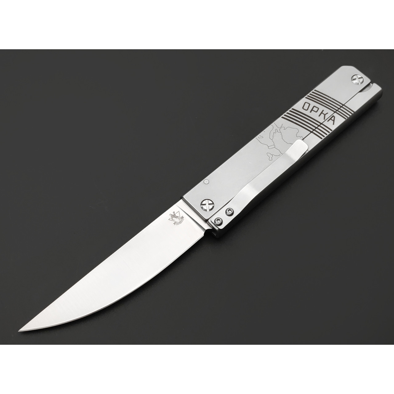 Steelclaw складной нож Беломор-02 сталь D2 satin, рукоять Сталь