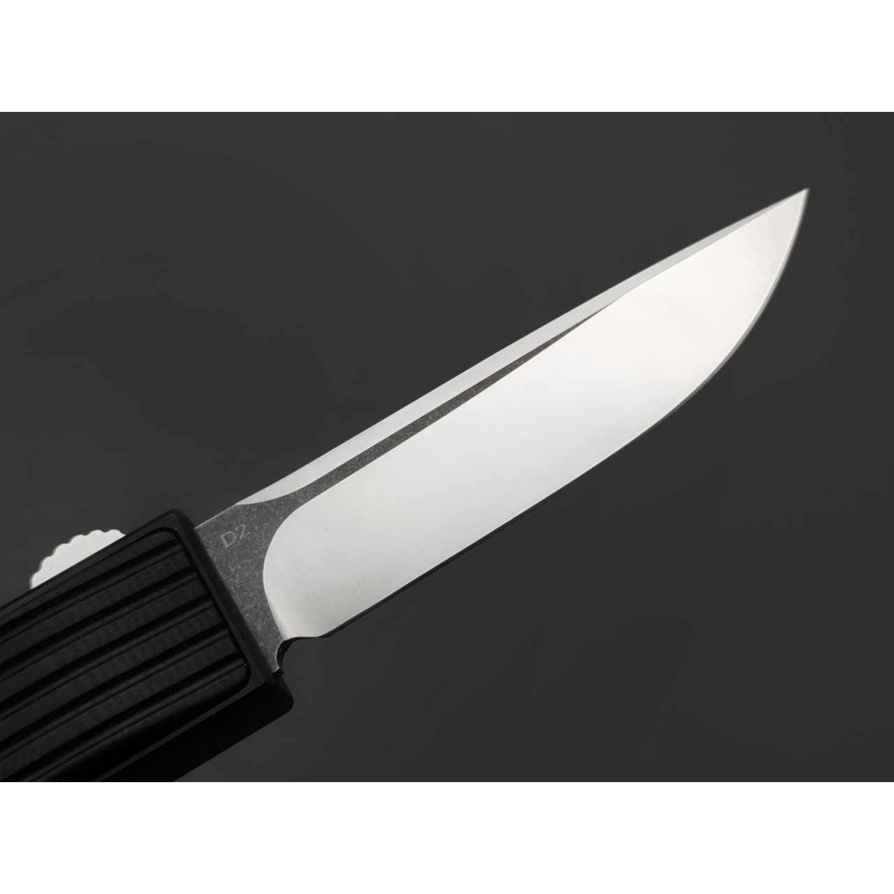 Steelclaw фронтальный нож ТТ-3 сталь D2 satin, рукоять Aluminum, G10