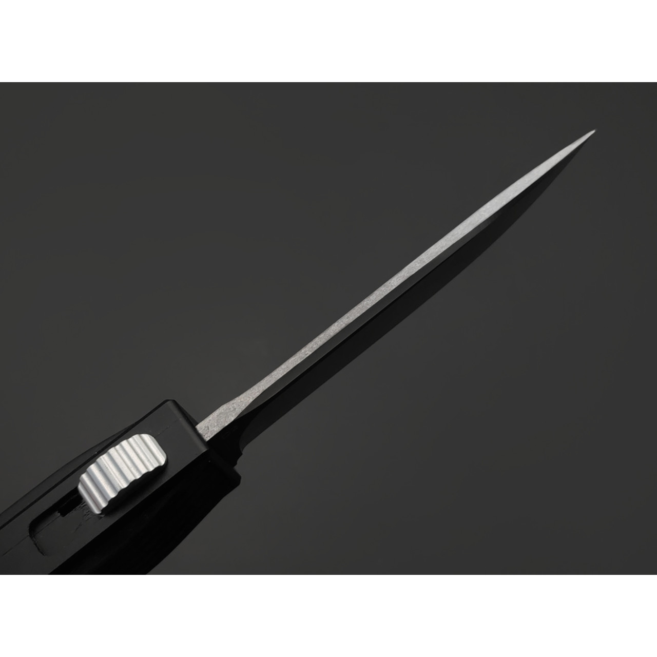 Steelclaw фронтальный нож ТТ-3 сталь D2 satin, рукоять Aluminum, G10