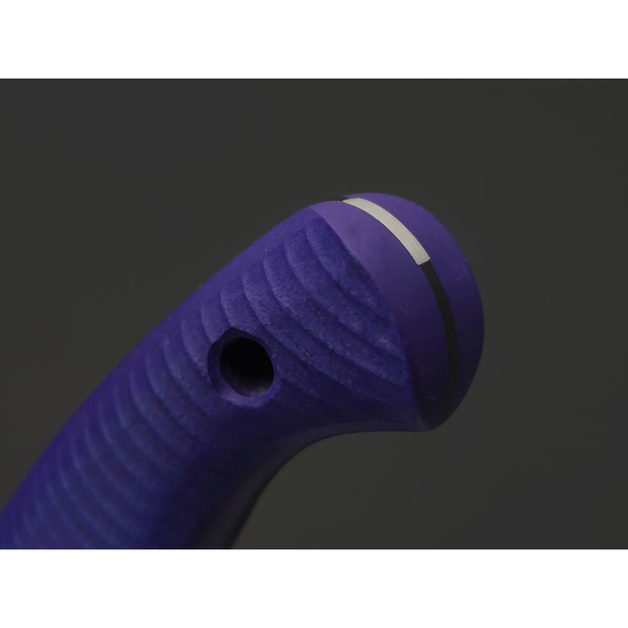 7 ножей нож Нессмук гибрид сталь Aus-10Co satin, спуски конвекс, рукоять G10 purple & black