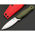 7 ножей нож Колибри гибрид сталь PGK satin, спуски конвекс, рукоять G10 olive & black