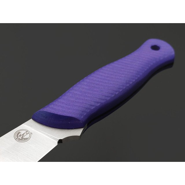 7 ножей нож Колибри гибрид сталь Magnacut satin, рукоять G10 purple & black