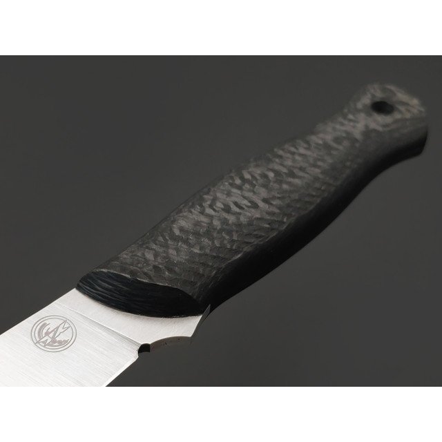 7 ножей нож Колибри гибрид сталь Elmax satin, рукоять Carbon fiber, ножны Kydex olive