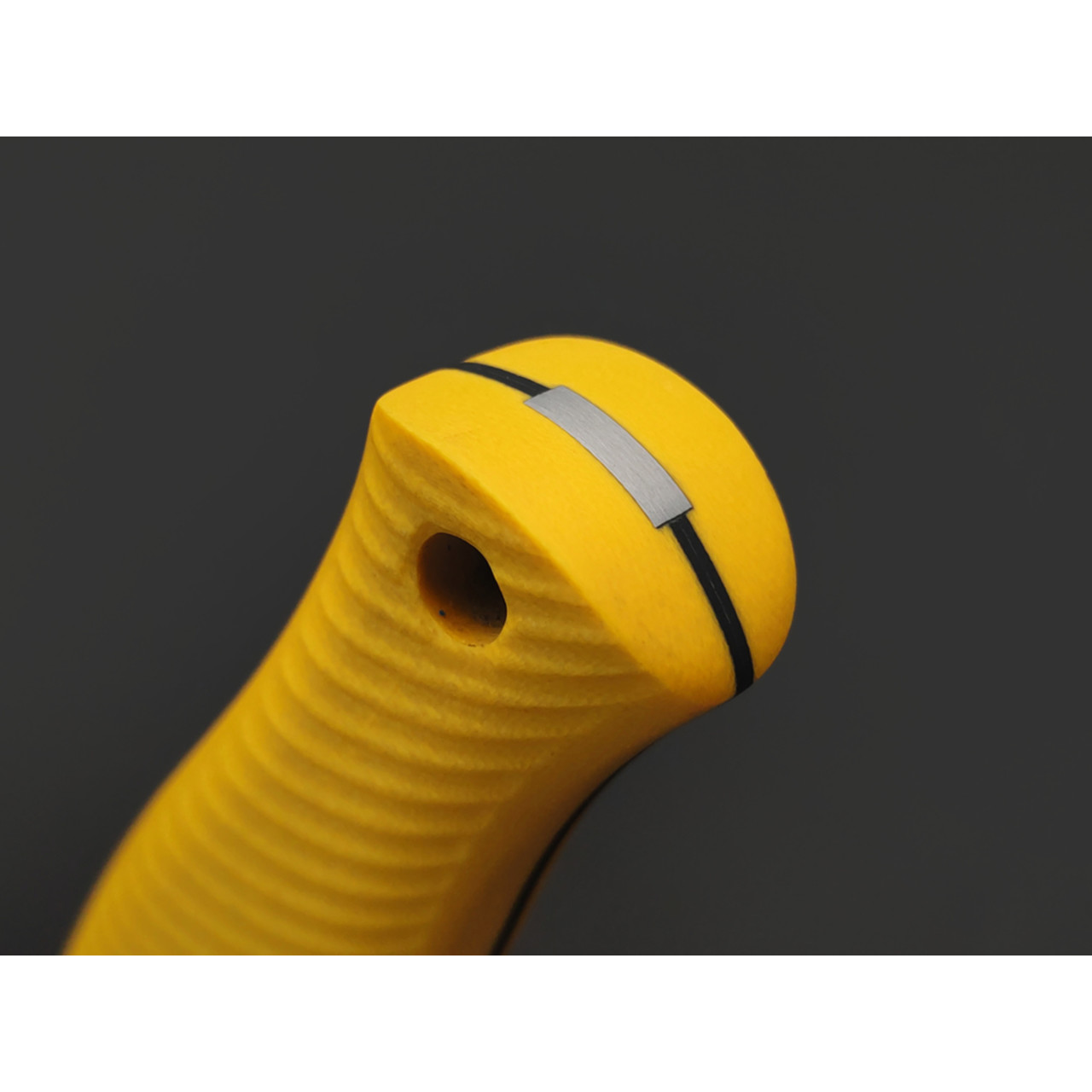 7 ножей нож Колибри гибрид сталь VG-10 satin, спуски конвекс, рукоять G10 yellow & black