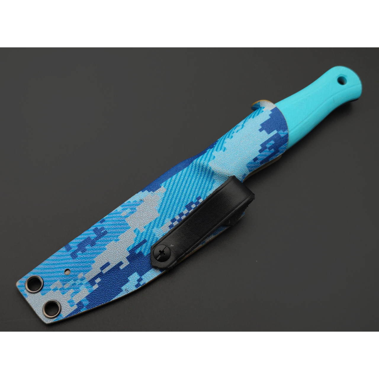 7 ножей нож Колибри XL гибрид сталь VG-10 satin, спуски конвекс, рукоять G10 tiffany & black
